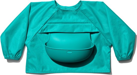 OXO tot- bavoir avec manches - Bavoir - Bavoirs- Teal