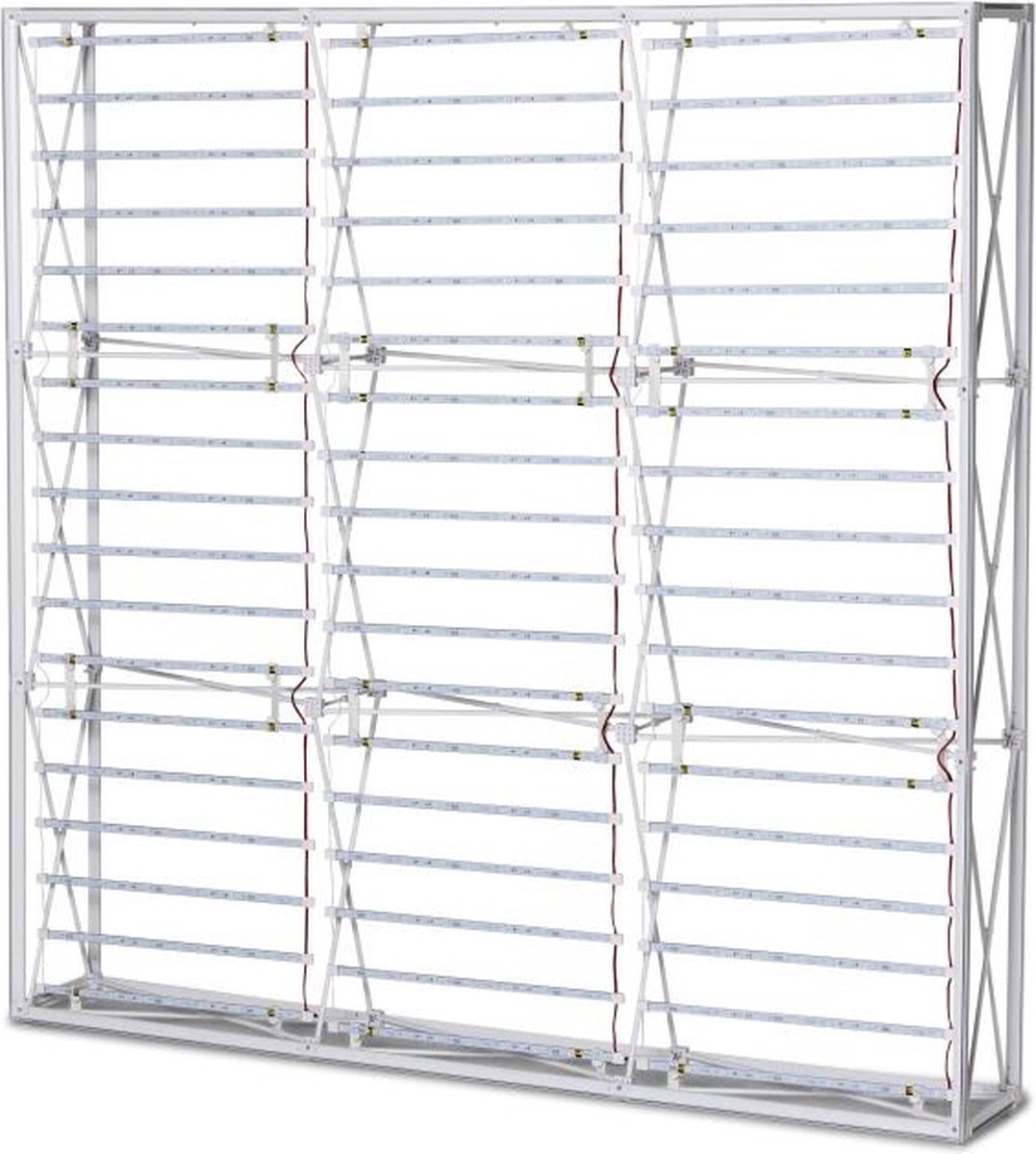 Pop-Up Impress Curved LEDSET 3 X 3 - Syna IMPR33C-LEDSET - Horeca & Professioneel