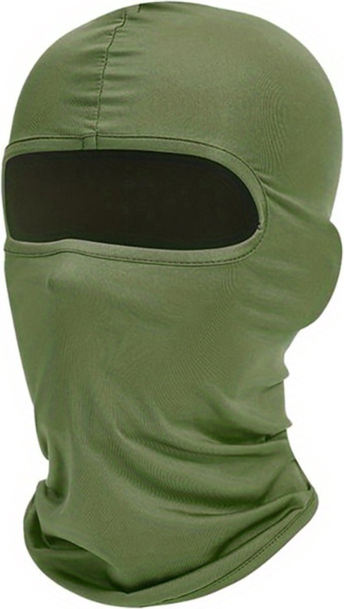 Nivard Ski Masker Ski Mask Balaclava Winter Masker Bivakmuts Full Face Mask Groen