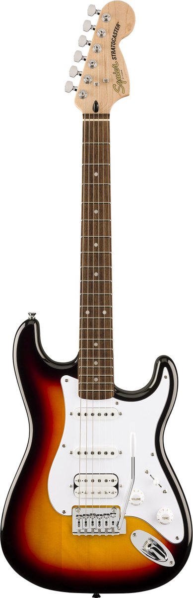 Squier Affinity Series Stratocaster Junior HSS 3-Color Sunburst