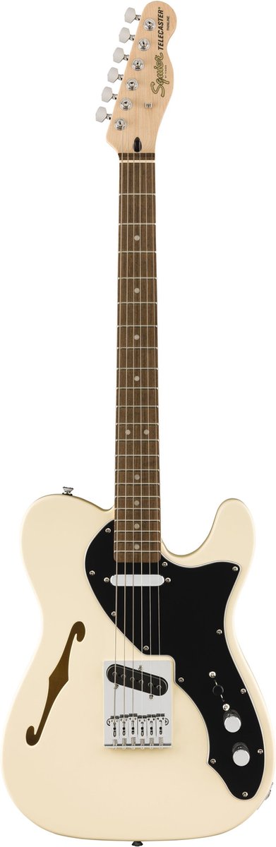 Squier Affinity Series Telecaster Thinline Olympic White