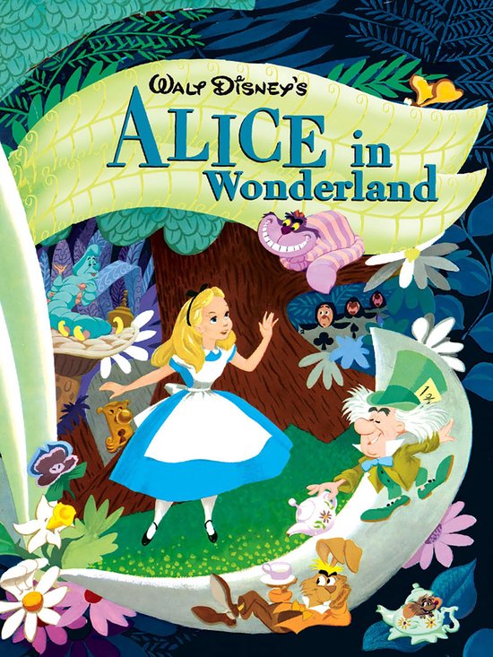 Walt Disney's Alice in Wonderland - cover