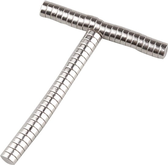 Yizhet Neodymium magneten, 20 stuks ronde magneten, ongeveer 7 kg trekkracht, geschikt voor kunst, handwerk, hobby, thuis en op kantoor magneten (15 x 4,5 mm