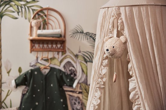 Jollein - Muziekhanger Teddy Bear (Naturel) - Muziekhanger Baby van Jollein — afbeelding 4