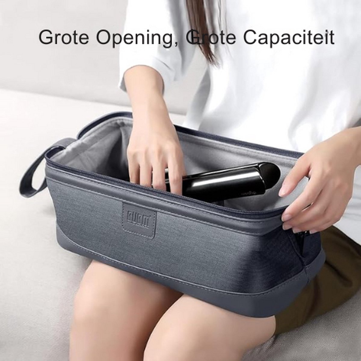 Hair Tools Reistas met Verwijderbare Hittebestendige Mat Draagtas Hair Tools Reistas met Verwijderbare Hittebestendige Mat Draagtas