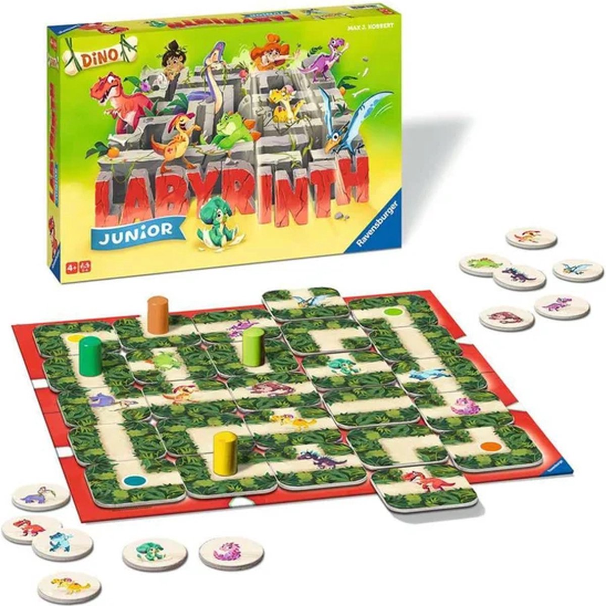 Ravensburger Junior Labyrinth Dino - Bordspel — afbeelding 4