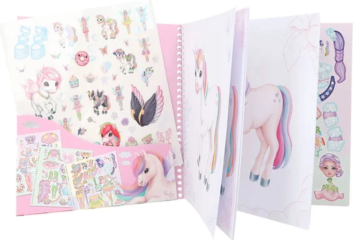 Ylvi dress me up stickerboek (6558941) — afbeelding 4