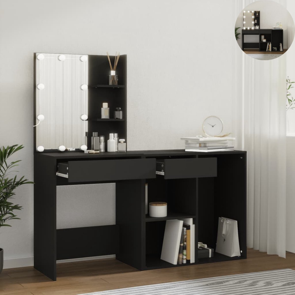 Zwarte Luxe kaptafels kopen? ✔️ Vergelijk de beste aanbiedingen