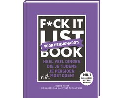 F*ck it list book - Voor pensionado's