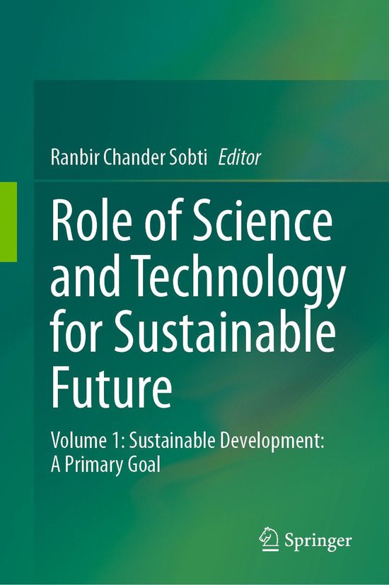 Role of Science and Technology for Sustainable Future (ebook ...