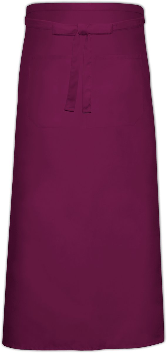 Franse sloof met zak - Bordeaux - 100 x 100 cm - Link Kitchen Wear