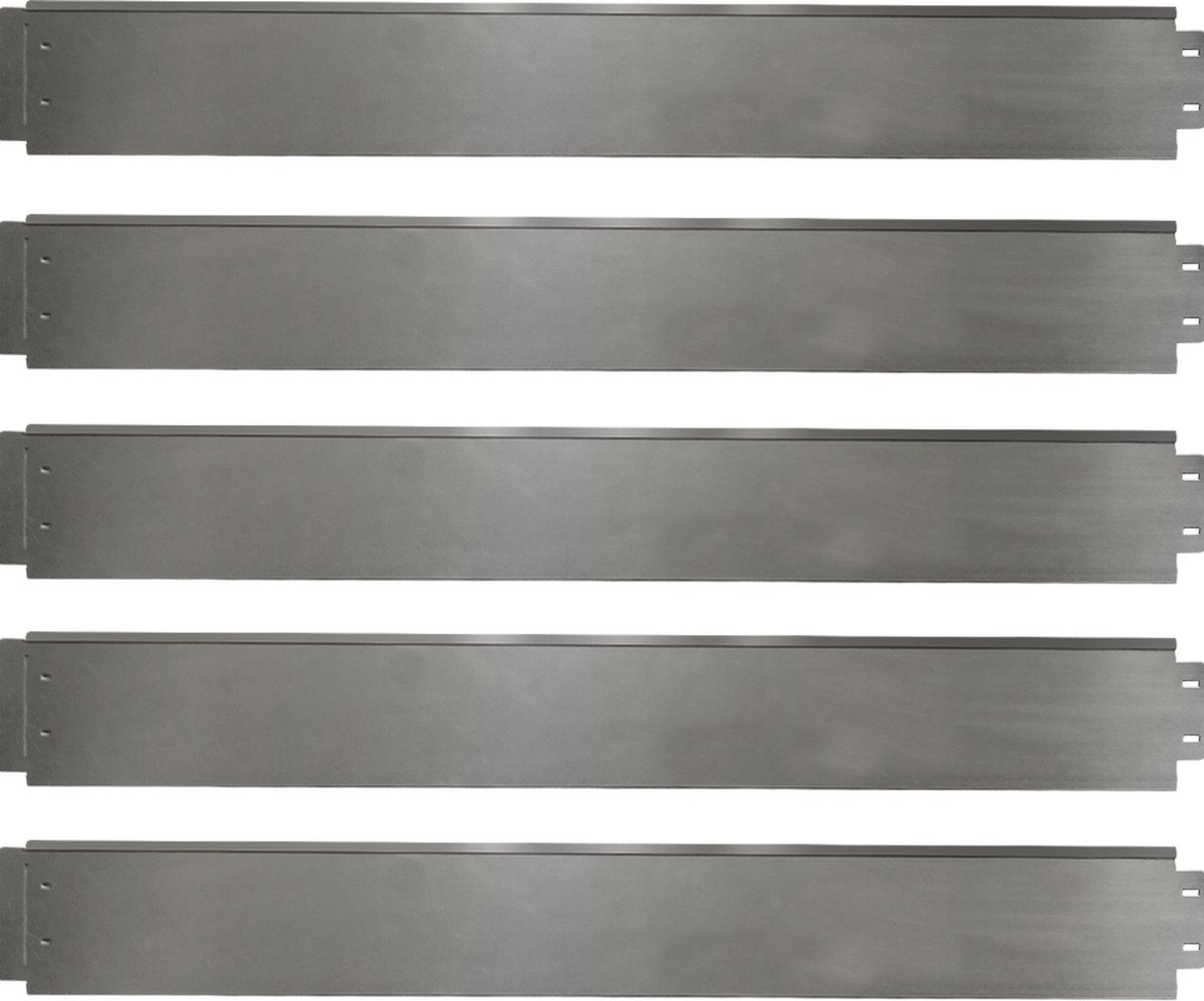 OK-Living Gazonrand – 100 x 14 cm 40 meter Zilver