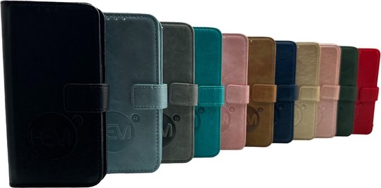 HEM Étui de téléphone adapté pour Samsung S24 Ultra - Étui Portefeuille en Gold Or Rose - Étui Portefeuille en Cuir TPU - Book Case - Flip Cover - Boek - Étui de Protection 360º