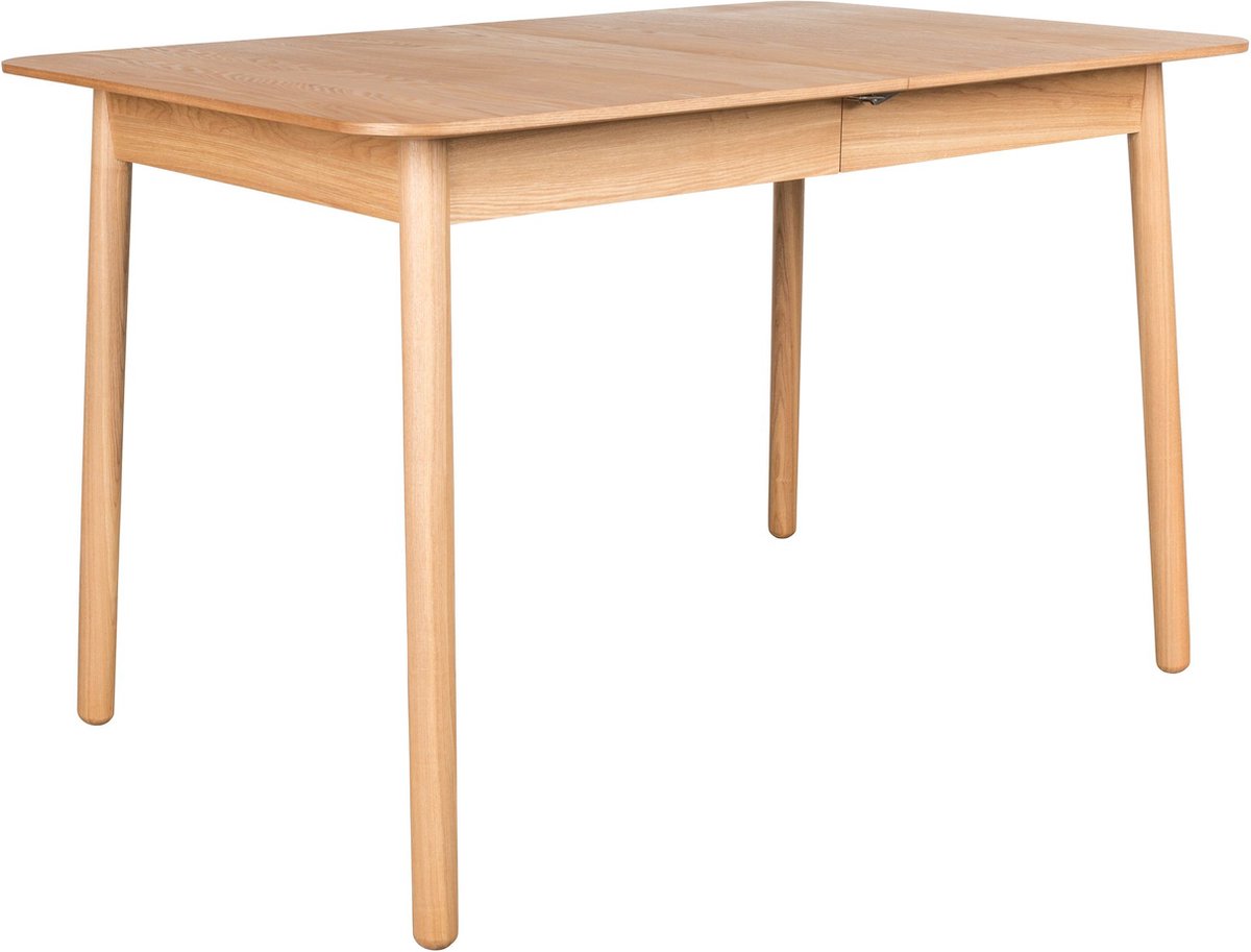 Zuiver Glimps Uitschuifbare Eettafel 120/162x80 cm Hout Naturel
