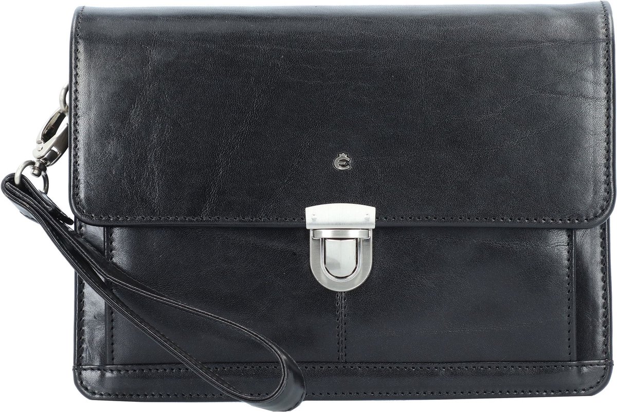 Esquire Polstas Utensil zak Toscana Wristlet Bag Black Zwart