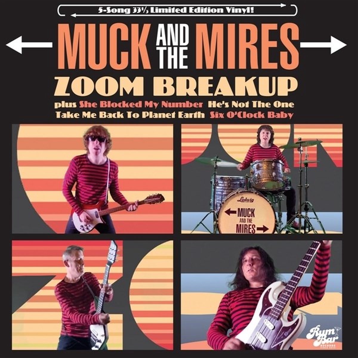 Muck & The Mires - Zoom Break Up (7" Single)