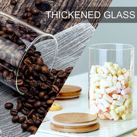 Voorraadpot 0,8 L glas Authentic | Glazen opbergpotten - Kookwinkel Kitchen&More