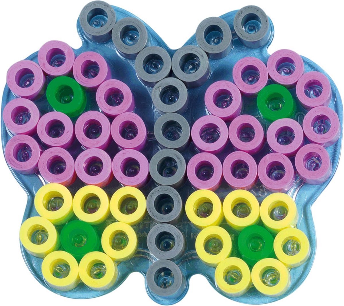 Hama MAXI VLINDERTJE / VLINDER strijkkralen vormpje / figuur / grondplaat voor extra grote maxi strijkparels (strijkkralenbordje / legbordje dier vlindertje), schoencadeau Sint / Kerstmis — cadeau in Spellen & Speelgoed - foto 2