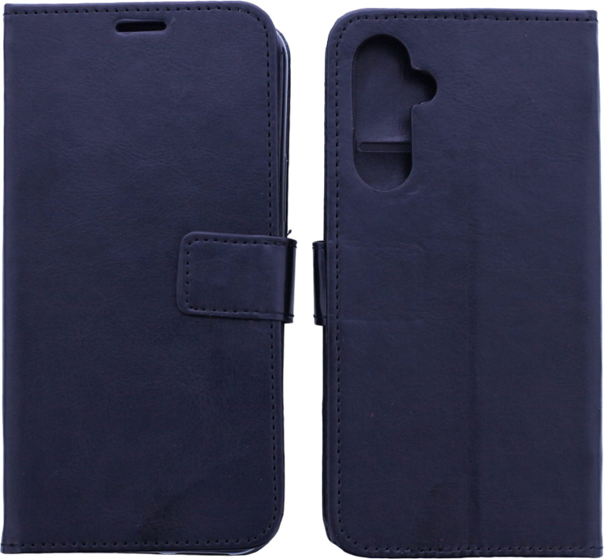 Bookcase Geschikt voor: Samsung Galaxy A55 Zwart - portemonnee hoesje - ZT Accessoires