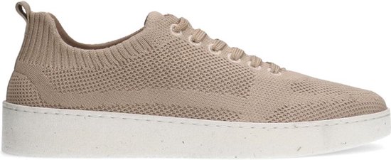 Manfield Heren Beige knit fabric sneakers Maat 41 bol