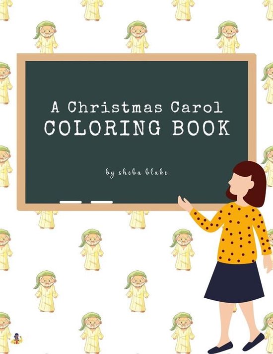 A Christmas Carol Coloring Book for Kids Ages 3+ (Printable  ... - cover