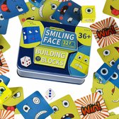 Playos® - Jeu d'expressions faciales - 26 cartes de tâches - Jeu d'action - Cube de changement de Face - Reconnaître les Émotions - Face souriant - Jouets Éducatif