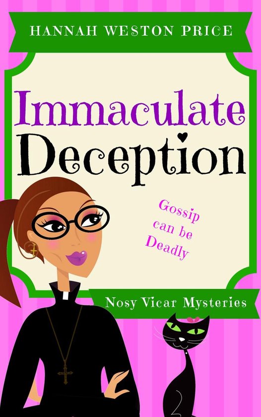 Nosy Vicar Mystery Series - Immaculate Deception - cover