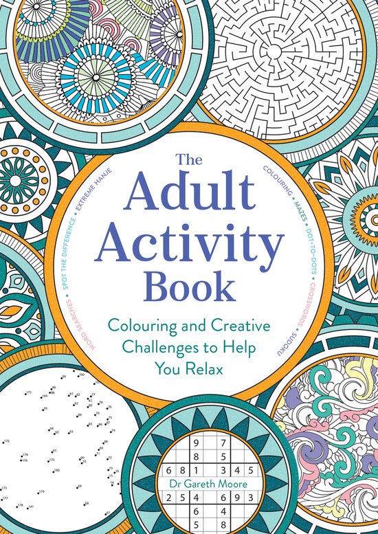 Adult Activity Book-The Adult Activity Book - cover