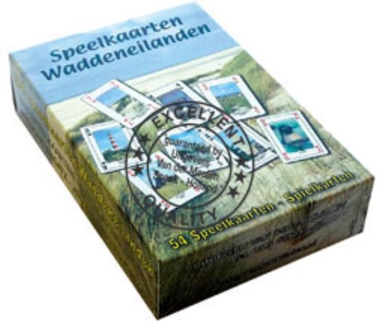 Speelkaarten Waddeneilanden 54 kaarten