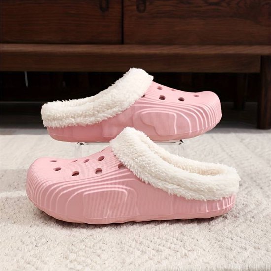 Pantoffels voor heren en dames, traagschuim, voor de winter