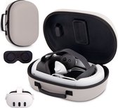 Bol.com Reisdraagtas Voor Meta Quest 3 - Travel Case - Hard Shell - Hard Cover - Opbergtas - VR Accessoires - Beschermhoes - Cas... aanbieding