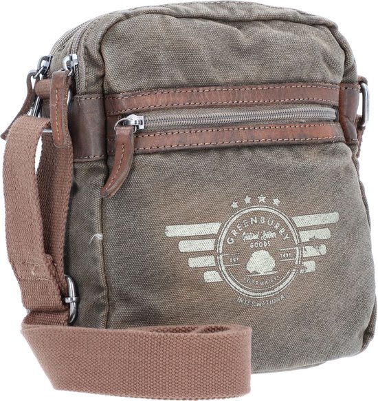 Greenburry Vintage Schoudertas Leer 20 cm
