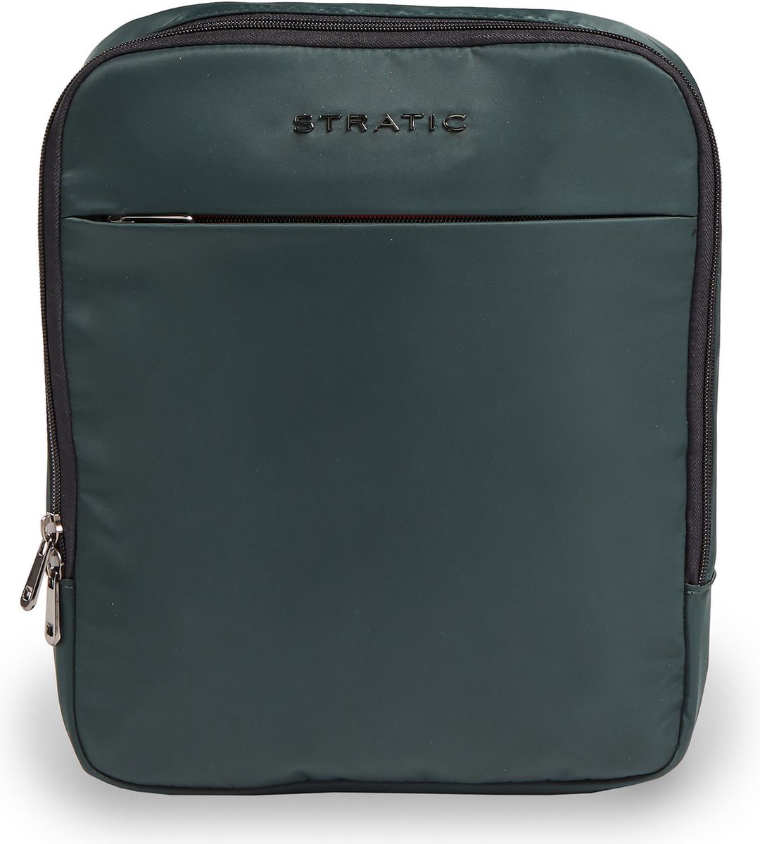 Stratic Schoudertas Pure Messenger Bag Dark Green Groene