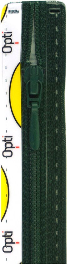 Opti S40 Spiral Zipper 25cm with Raspberry Drop Pull