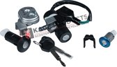 Contactslot set compleet past op China scooter Classic LX / AGM VX(S) / BTC Riva (Sport)