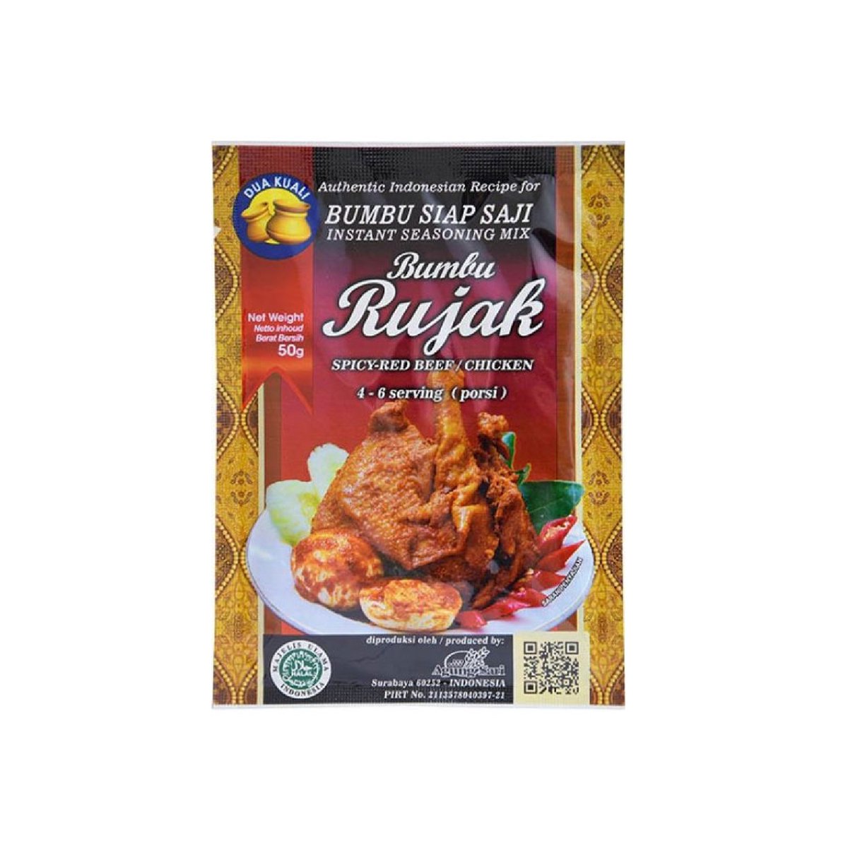 Goedkoopste Dua Kuali | Rudjak | 12x50gr