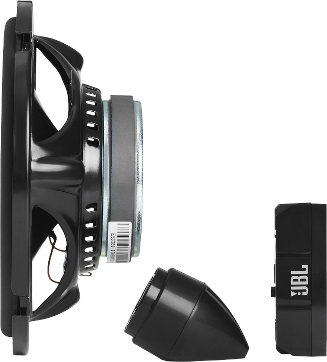 JBL Stage3 607CF - Autospeakers - 16,5 cm - 2-weg Composet - 250 Watt - Zonder Grill - Zwart – foto 4
