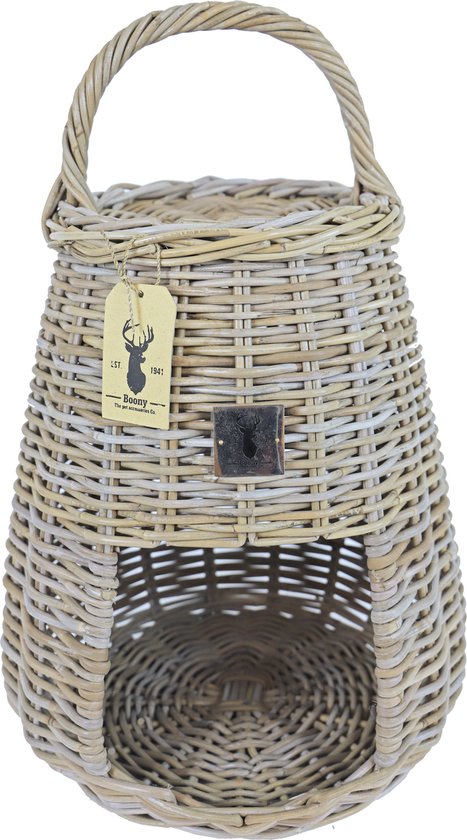 Boony est1941 kattenmand rotan met hengsel 67 cm