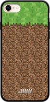 iPhone 7 Hoesje TPU Case - Minecraft - Grass #ffffff