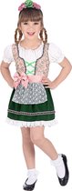WIDMANN - Klein Oktoberfest meisje kostuum voor kinderen - 128 (5-7 jaar)