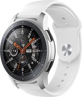 Huawei watch GT silicone band - wit - 18mm ML bandje