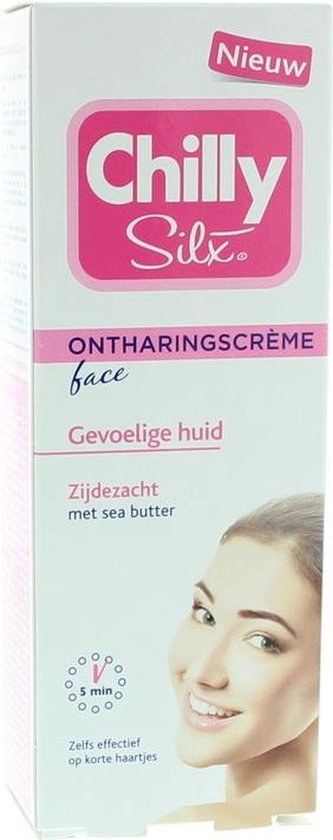 Silx Ontharingscreme Gezicht Gevoelige 50 ml | bol.com