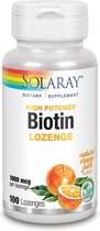 Solaray Biotin 1000 Mcg 100 Caps