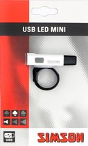 mini-koplamp USB led wit