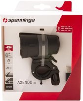 Spanninga Axendo 40 Lux Koplamp - USB-oplaadbaar - 65 mm - Zwart