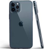 Transparant Dun TPU Hoesje Geschikt voor Apple iPhone 12 Pro | Back Cover | Lichtgewicht | Ultra Dun Hoesje | Flexibel | Zacht TPU | Doorzichtig