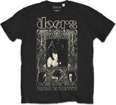 The Doors Heren Tshirt -S- Nouveau Zwart