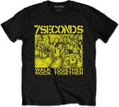 7 Seconds Heren Tshirt -M- WTRT Zwart