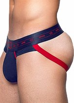 2EROS X-Series Jockstrap Night Zwart - MAAT L - Heren Ondergoed - Jockstrap voor Man - Mannen Jock