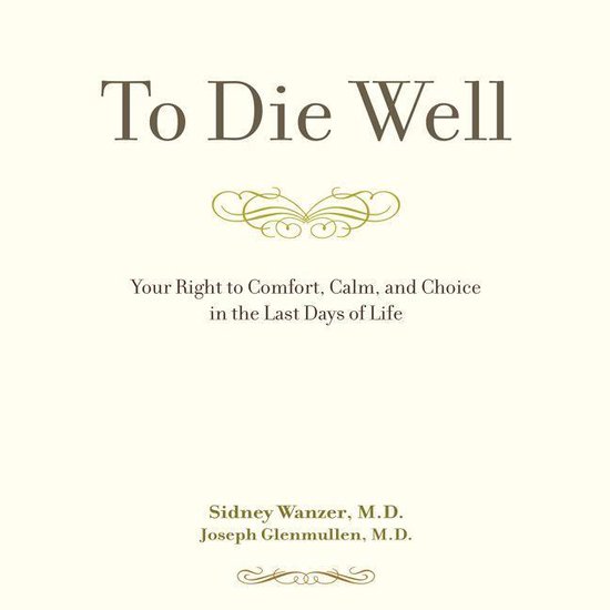 To Die Well - cover